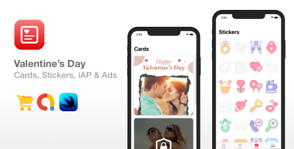 Valentine's Day - Cards, Stickers, Wallpapers, iAPs icon