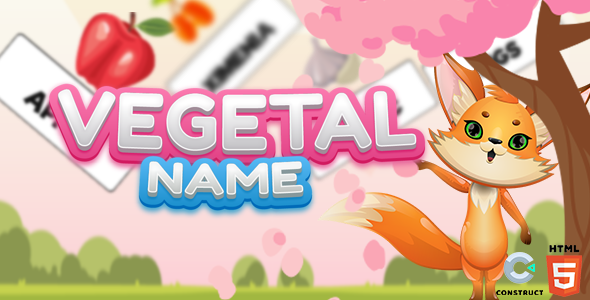 Vegatal Name - HTML5 Game - Construct 3 icon