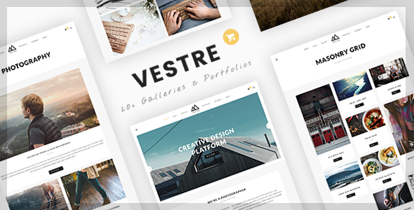 Vestre | Creative Photography & Portfolio WordPress Theme icon