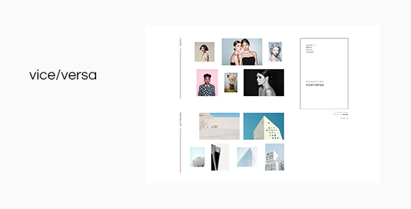 Viceversa - Minimal Photography and Portfolio WordPress Theme icon