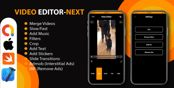 Video Editor - Next icon