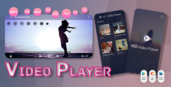 Video Player Androi - Video Player All Format - All in One Video Player - All Video Player icon