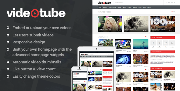VideoTube - Responsive Video WordPress Theme icon