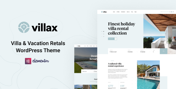 Villax - Villa & Vacation Rentals WordPress Theme icon
