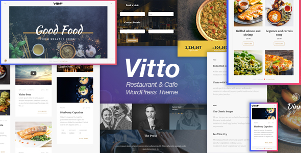 Vitto - Restaurant & Cafe WordPress Theme icon