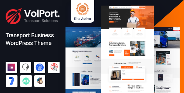 Volport - Logistics & Transport WordPress Theme icon