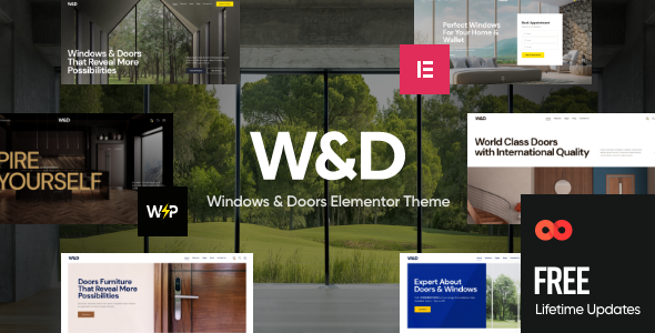 W&D - Windows & Doors Company WordPress Theme icon