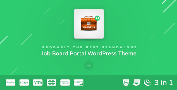 WPJobus - Job Board and Resumes WordPress Theme icon