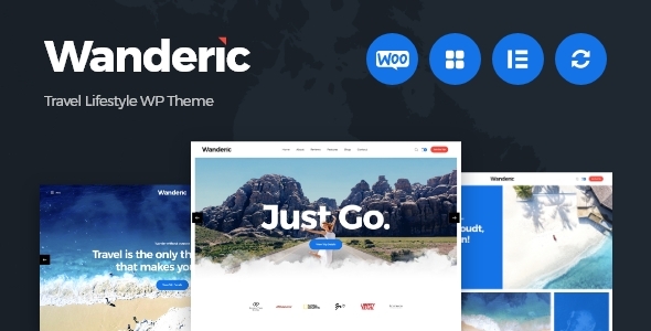 Wanderic - Travel Blog & Lifestyle WordPress Theme icon