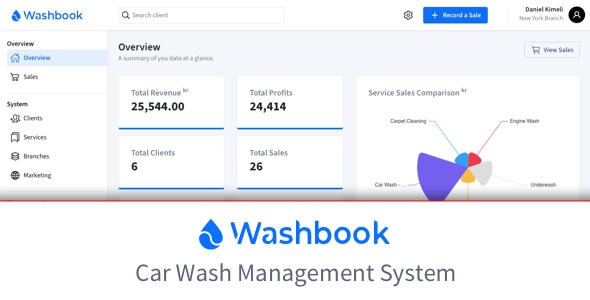 Washbook • Car Wash Management System icon