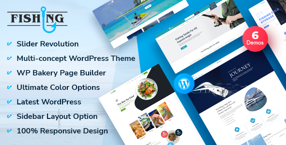 Water Sports, Yacht & Fishing WordPress Theme With AI Content Generator icon