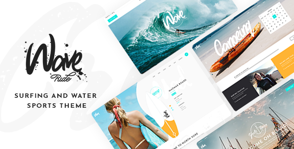 WaveRide - Surfing and Water Sports Theme icon