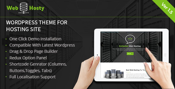 Web Hosting WordPress Theme icon