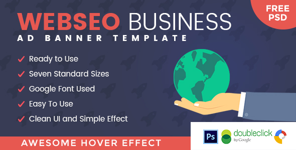 Webseo | SEO HTML 5 Animated Google Banner icon