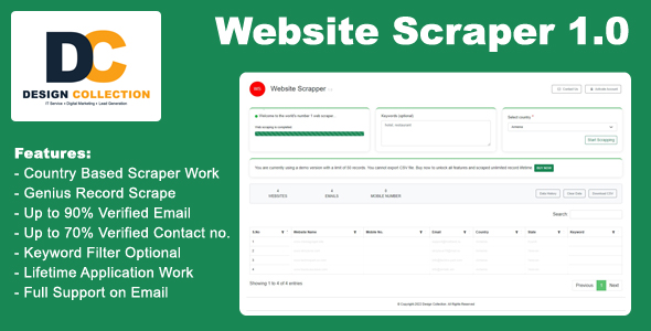 Website Scraper 1.0 icon