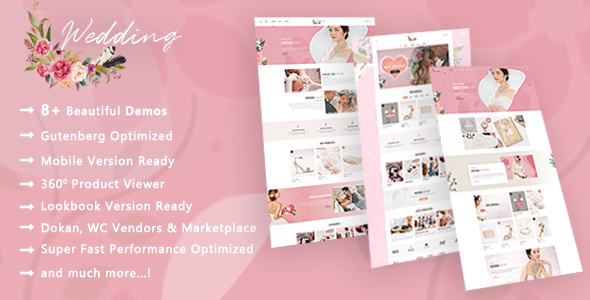 Wedding Shop | Love Paradise WooCommerce WordPress Theme icon