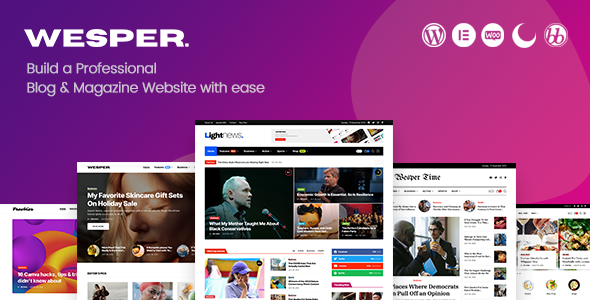 Wesper - WordPress Theme for Blogs & Magazines icon