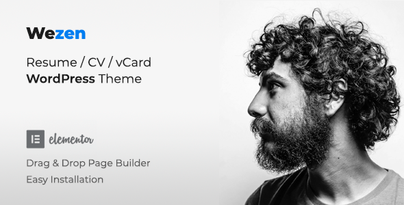 Wezen - WordPress Personal Portfolio/CV Theme icon