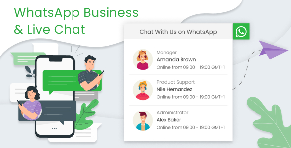 WhatsApp Business & Live Chat icon