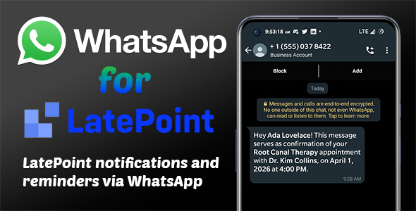 WhatsApp for LatePoint icon