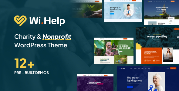 WiHelp - Nonprofit Charity WordPress Theme icon