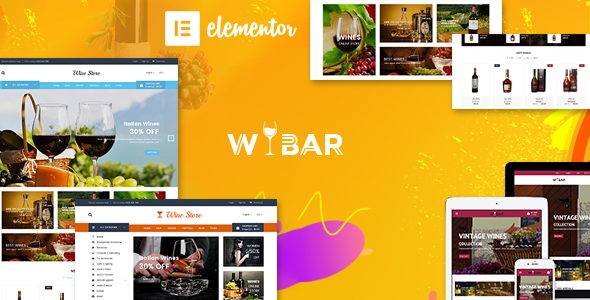 Wibar | Wine and Vineyard WooCommerce WordPress Theme icon