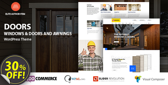 Windows & Doors - High Quality WordPress Theme icon