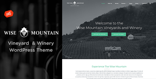 Wise Mountain - Vineyard and Winery Theme icon