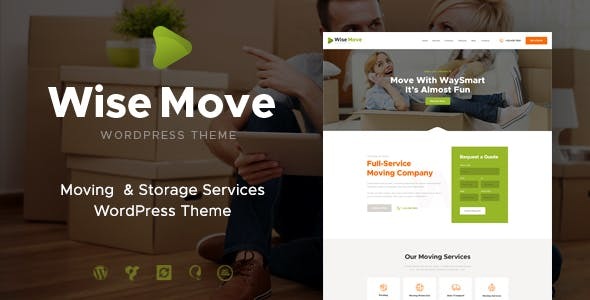 Wise Move | Relocation and Storage Services WordPress Theme icon