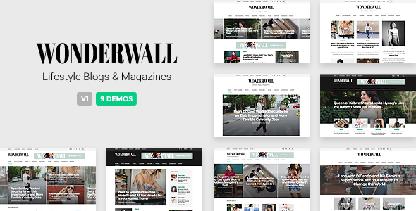 Wonderwall - Responsive Magazine Theme icon