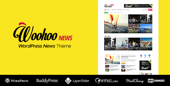 WooHoo - Newspaper Magazine News BuddyPress AMP icon