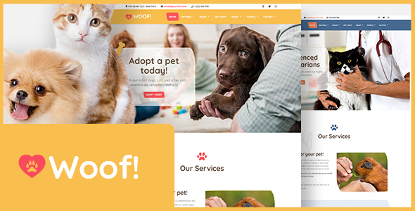 Woof! - Pet WordPress Theme icon