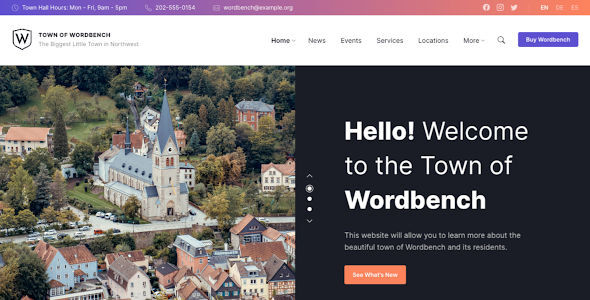 Wordbench - Municipal & Local Government WordPress Theme icon