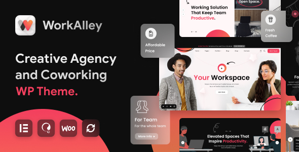 WorkAlley - Creative Agency & Coworking WordPress Theme icon