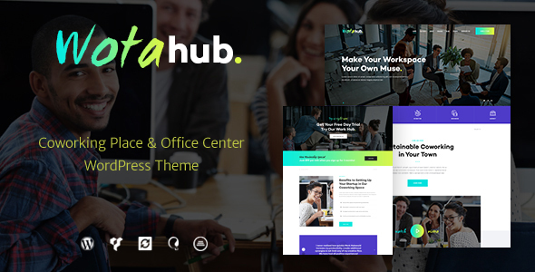 WotaHub | Coworking Space WordPress Theme icon