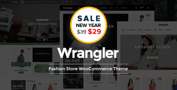 Wrangler - Fashion Store Multipurpose Responsive WooCommerce WordPress Theme icon