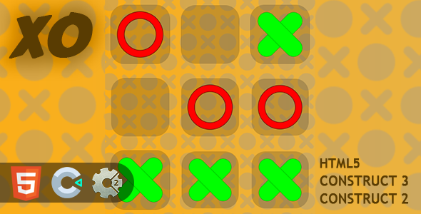 XOX Tic Tac Toe HTML5 Construct 2/3 Game icon