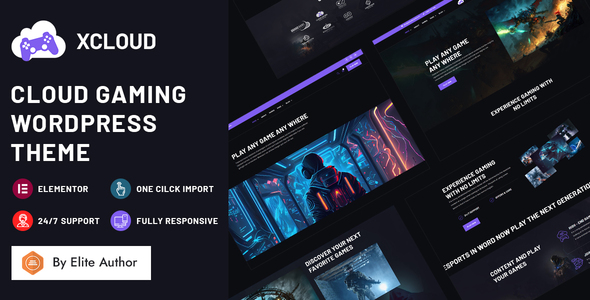 Xcloud - Cloud Gaming WordPress Theme icon
