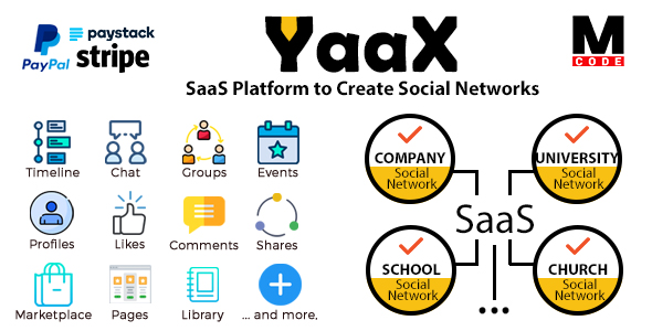 YaaX - SaaS Platform to Create Social Networks icon
