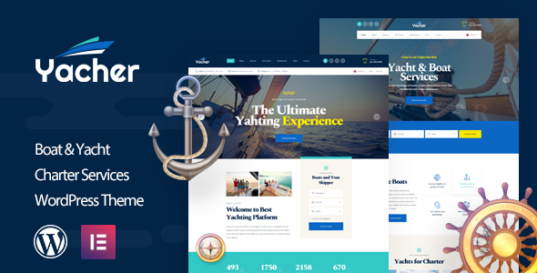 Yacher - Yacht Charter Services WordPress Theme icon