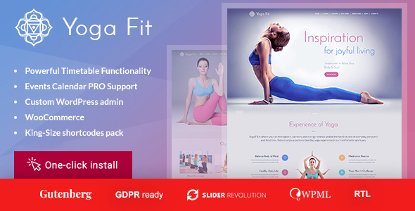 Yoga Fit - Sports & Fitness WordPress Theme icon