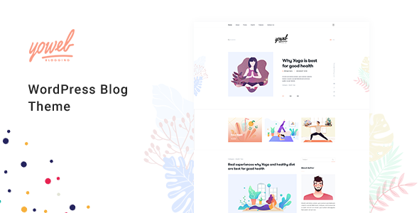 Yowel - Creative Yoga Blog WordPress Theme icon