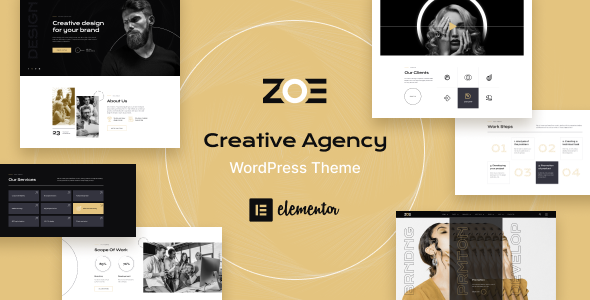 ZOE - Creative Agency WordPress Theme icon