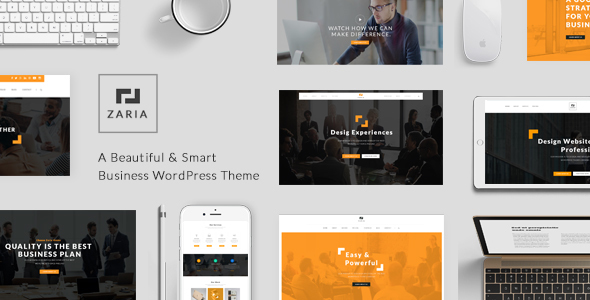 Zaria - A Beautiful Business Responsive WordPress Theme icon