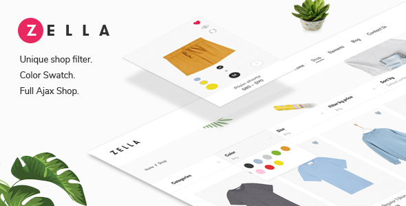 Zella - WooCommerce AJAX WordPress Theme - RTL support icon