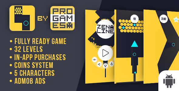 Zen Line - Android game - Easy To Reskine
