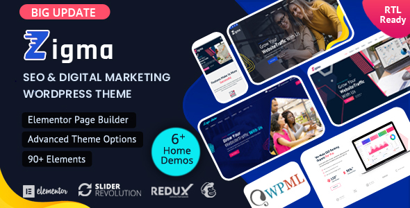 Zigma – SEO & Digital Marketing WordPress Theme icon