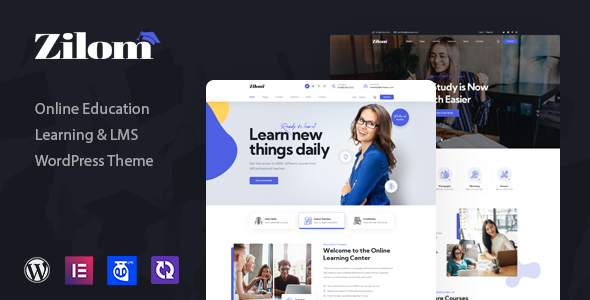 Zilom - Online Education Learning WordPress Theme icon