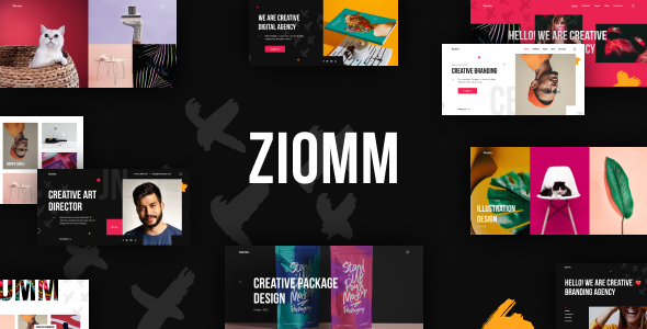 Ziomm - Creative Agency & Portfolio WordPress Theme icon