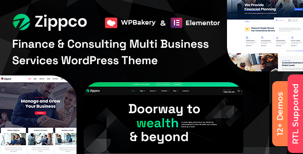 Zippco - Business and Finance Consulting WordPress Theme icon